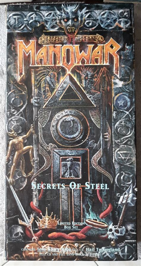 manowar secrets of steel box|Secrets Of Steel (CD / VHS Box Set) .